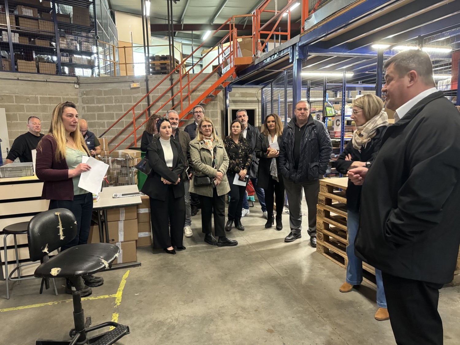 Visite de l'entreprise COLIFRANCE à Villeparisis